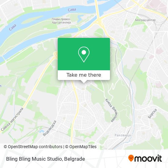 Bling Bling Music Studio map