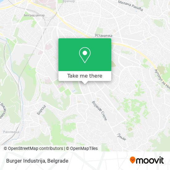 Burger Industrija map