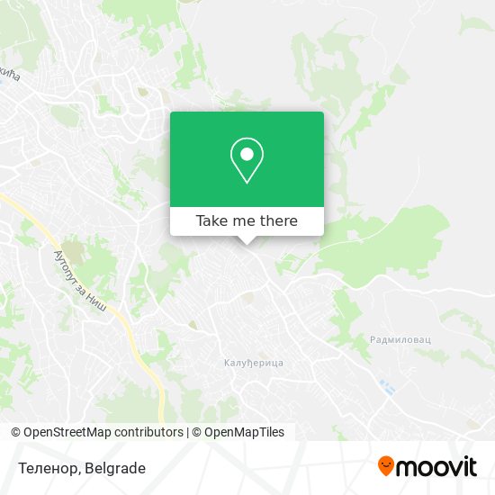 Теленор map