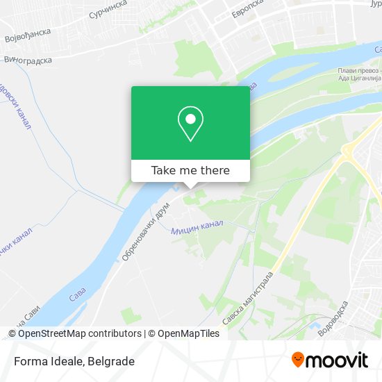 Forma Ideale map