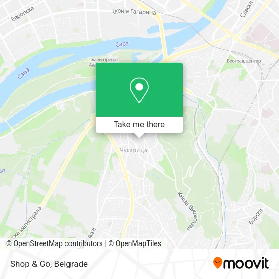 Shop & Go map