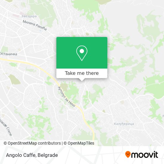 Angolo Caffe map