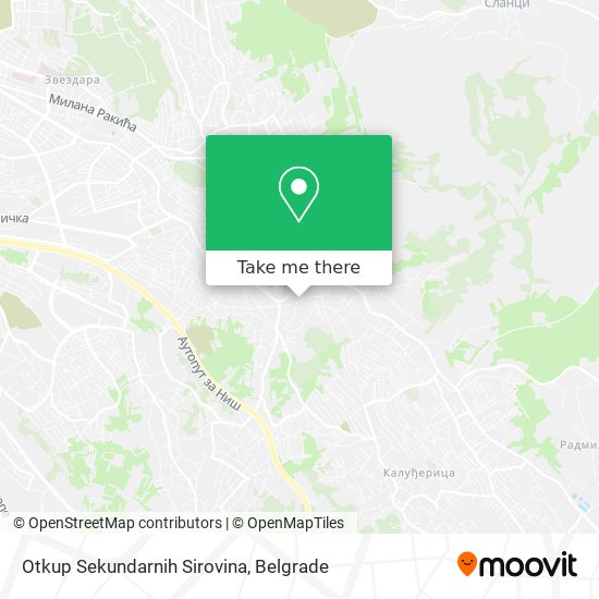 Otkup Sekundarnih Sirovina map