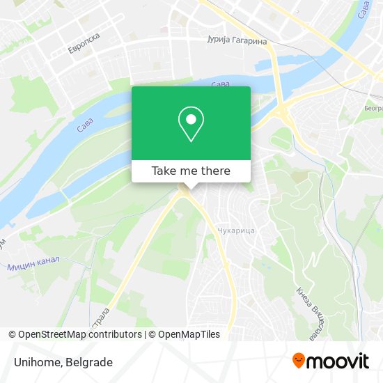 Unihome map