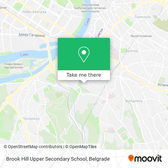 Brook Hill Upper Secondary School map