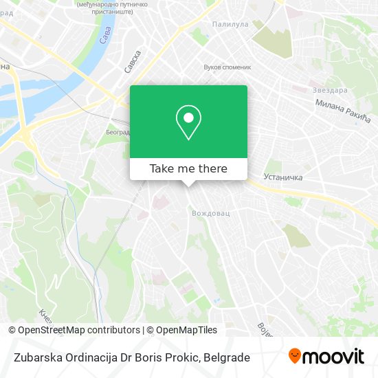 Zubarska Ordinacija Dr Boris Prokic map