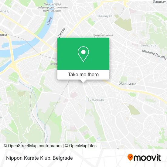 Nippon Karate Klub map