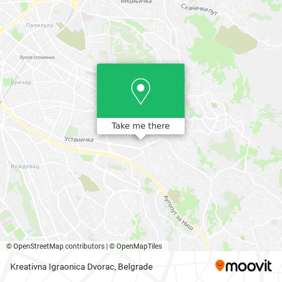 Kreativna Igraonica Dvorac map