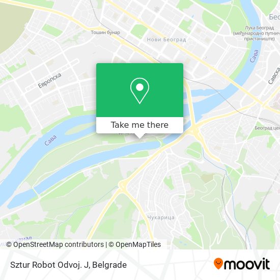 Sztur Robot Odvoj. J map
