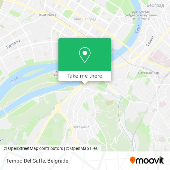 Tempo Del Caffe map