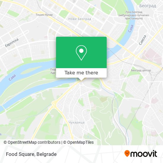 Food Square map