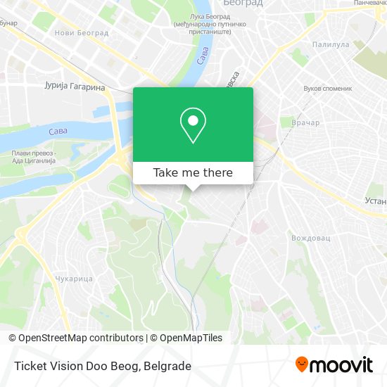 Ticket Vision Doo Beog map