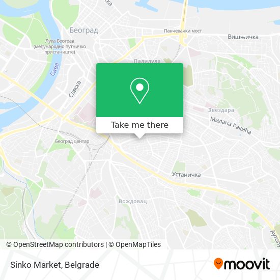 Sinko Market map