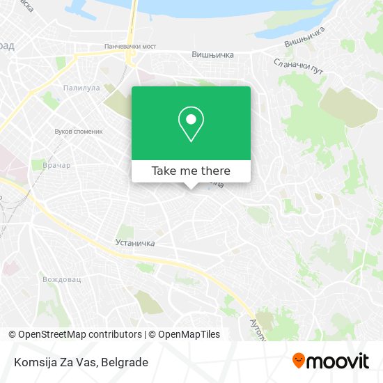 Komsija Za Vas map