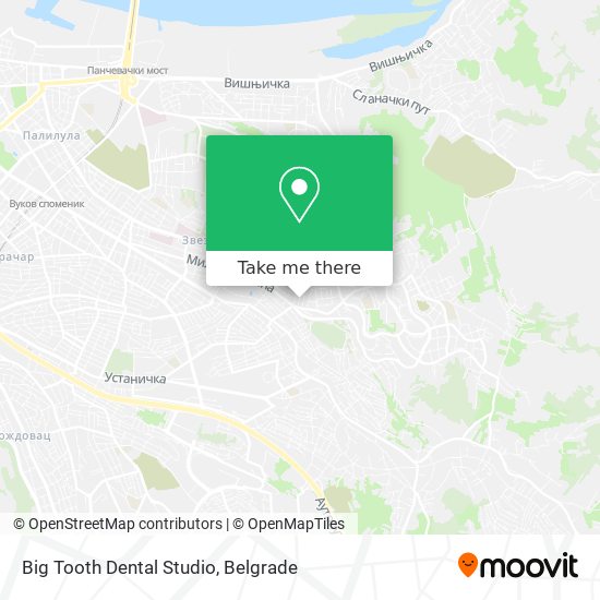 Big Tooth Dental Studio map