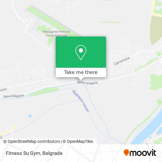 Fitness Su Gym map