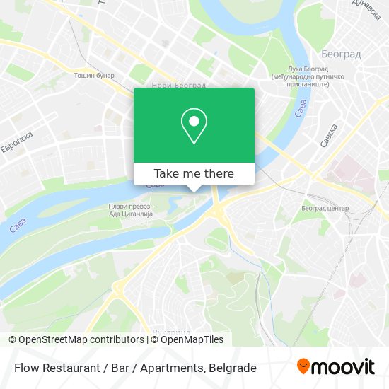 Flow Restaurant / Bar / Apartments map