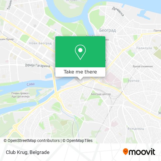 Club Krug map