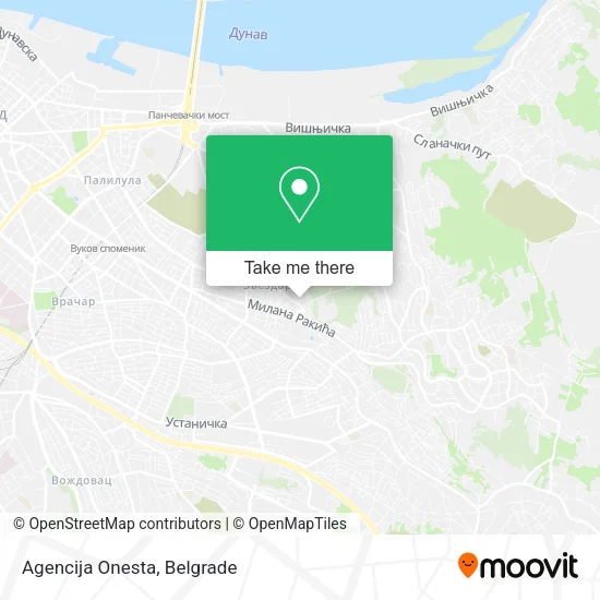 Agencija Onesta map