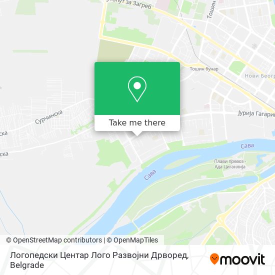 Логопедски Центар Лого Развојни Дрворед map