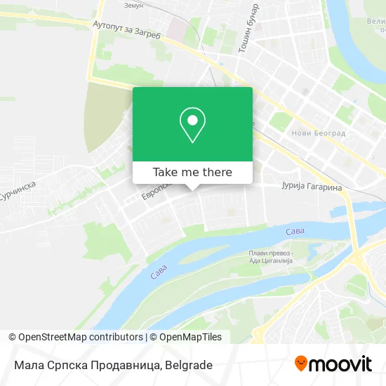 Мала Српска Продавница map