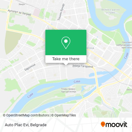 Auto Plac Evi map