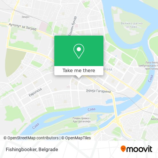 Fishingbooker map