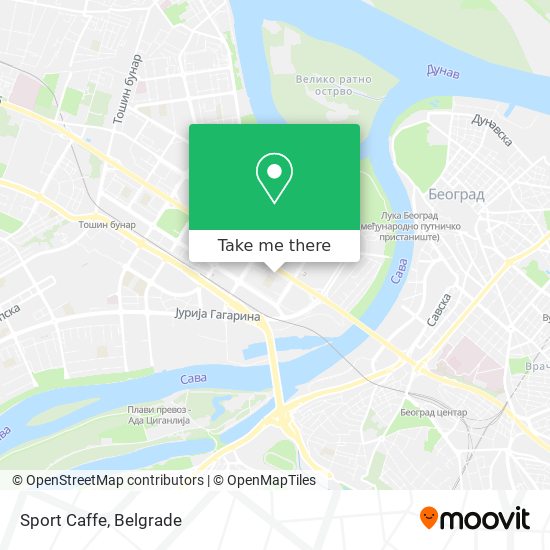 Sport Caffe map