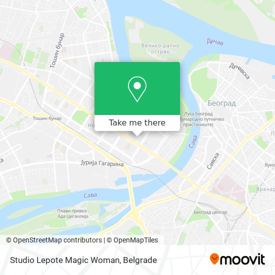 Studio Lepote Magic Woman map