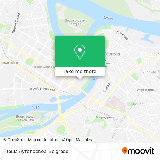 Теша Аутопревоз map