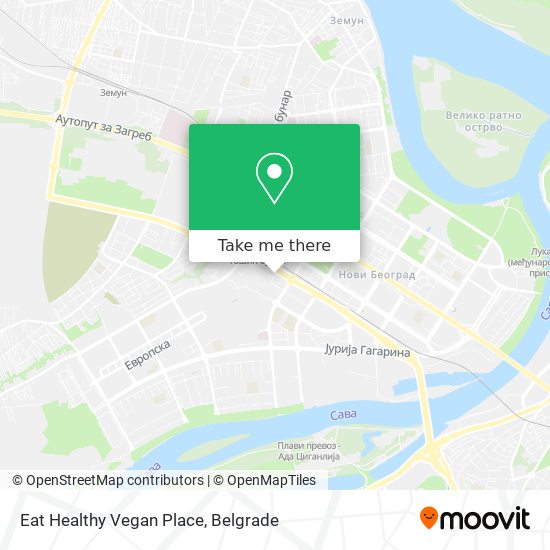 Eat Healthy Vegan Place map