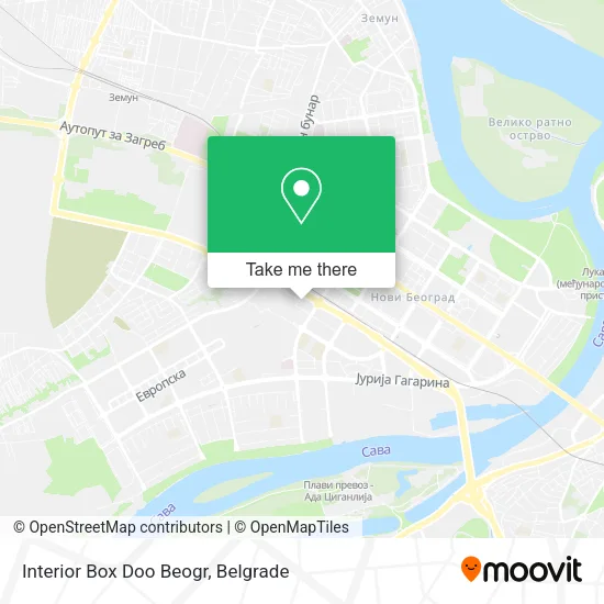 Interior Box Doo Beogr map