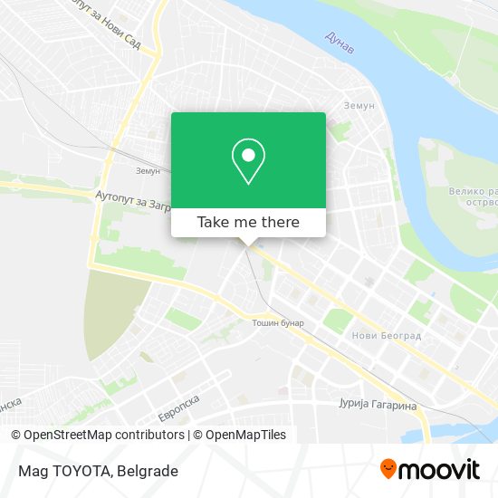 Mag TOYOTA map