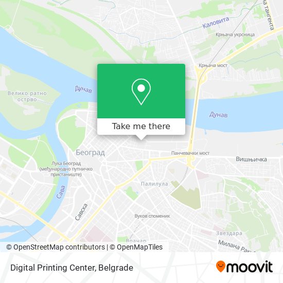 Digital Printing Center map