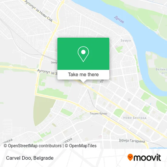 Carvel Doo map