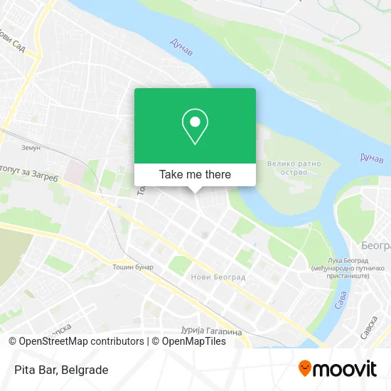 Pita Bar map