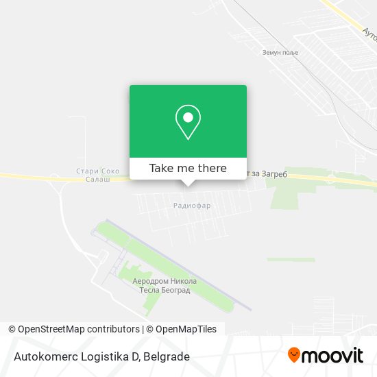 Autokomerc Logistika D map