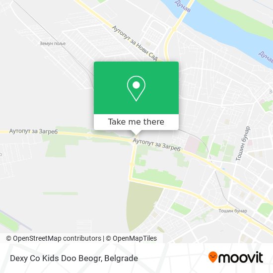 Dexy Co Kids Doo Beogr map