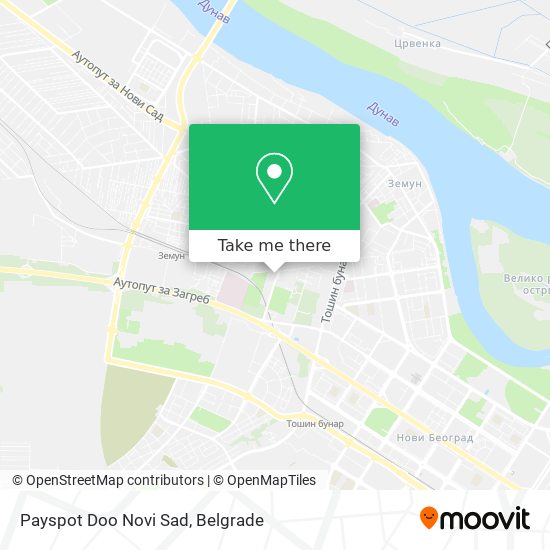 Payspot Doo Novi Sad map