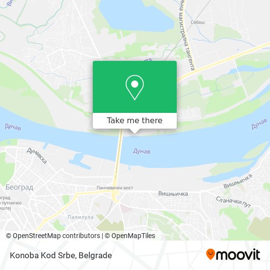 Konoba Kod Srbe map