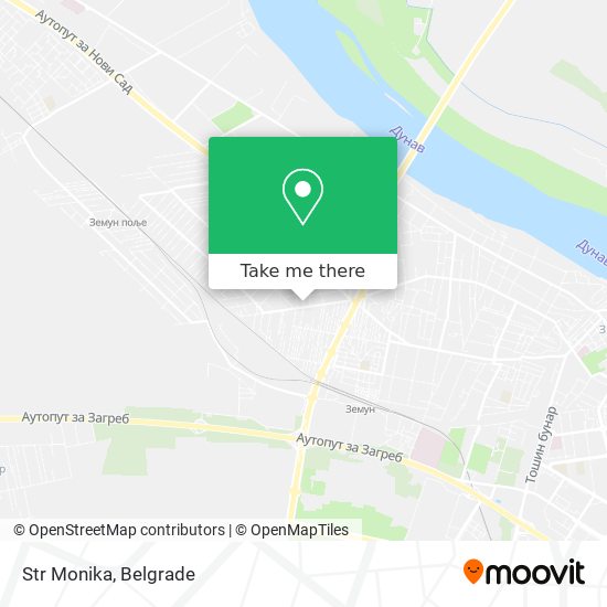 Str Monika map