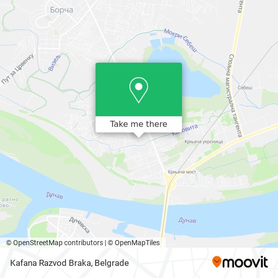 Kafana Razvod Braka map