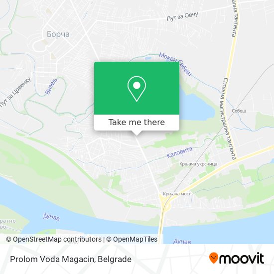 Prolom Voda Magacin map