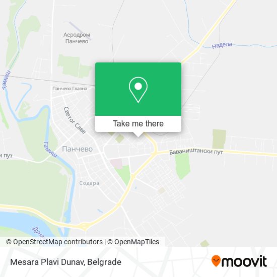 Mesara Plavi Dunav map