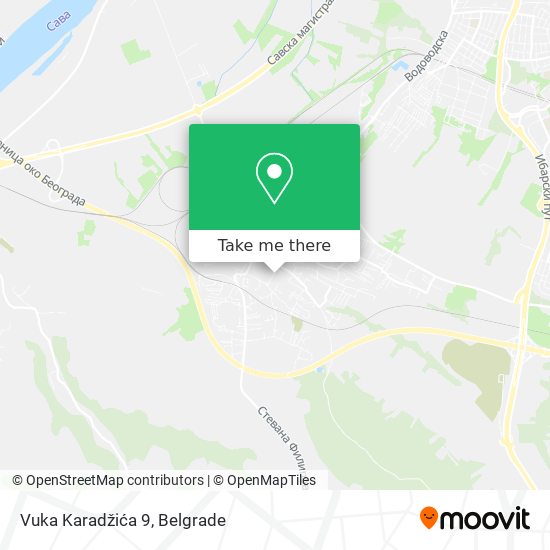 Vuka Karadžića 9 map