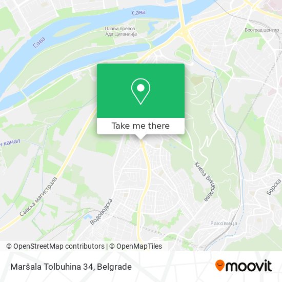 Maršala Tolbuhina 34 map