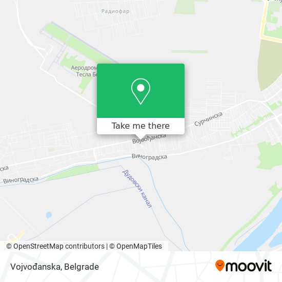 Vojvođanska map