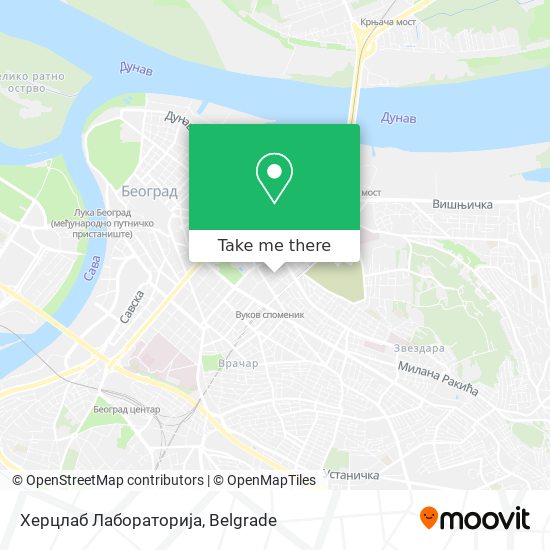 Херцлаб Лабораторија map