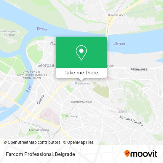 Farcom Professional map