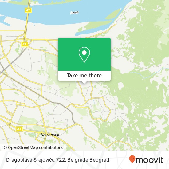 Dragoslava Srejovića 722 map